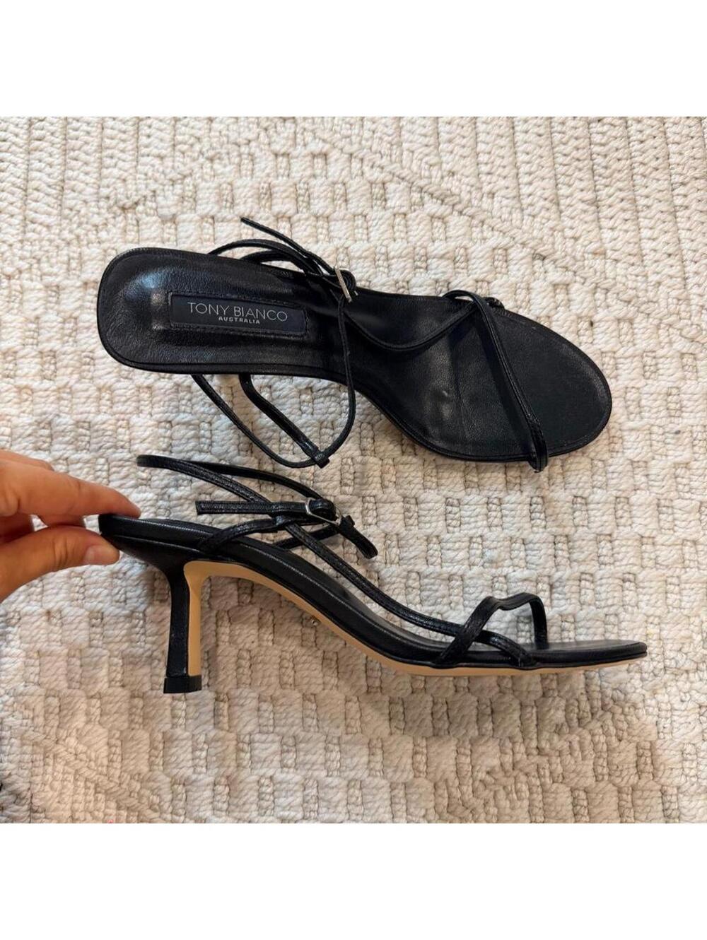 Tony Bianco Caprice Heels in Black